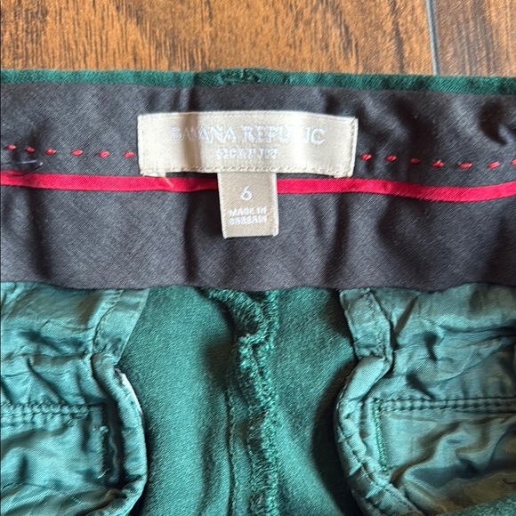 Banana Republic Sloan Fit Pants green size 6 (D13) - Picture 3 of 6